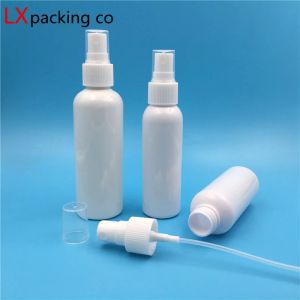 Bottle 50pcs 10ml 20ml 30ml 60ml 100ml White Plastic Spray Perfume Bottles Empty Cosmetic Container Water Toner Bank Free Shipping