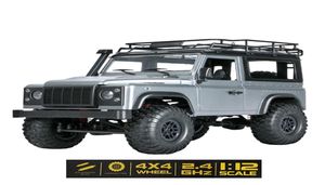 112 Scale MN Model RTR Wersja WPL RC CAR 24G 4WD MN99S MN99S RC Rock Crawler D90 Defender Pickup Pilot Control Toys 2111348814