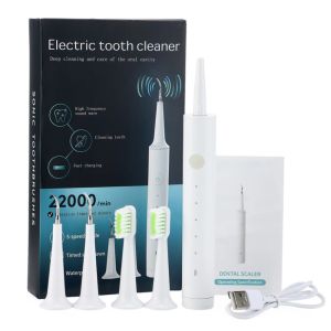 Irrigatorer Dental Cleaning Teeth Kit For Plack Stain Tartar Scraper Remover Sonic Electric Tandbrush kaffetandning Tandrengöring