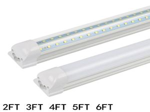 Zintegrowany wspornik Rurki LED 4 stopy LED T8 VSHAPED 28W 3000LM AC 85265V 120 cm FedEx UPS8315053