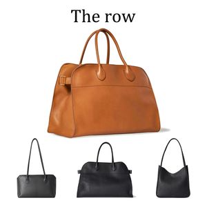 The Row Margaux 17 Borsa shopper da spiaggia Borsa firmata per donna Borsa da uomo di lusso Messenger Margaux15 Pochette Cross Body Large Totes Borse a tracolla da viaggio in vera pelle