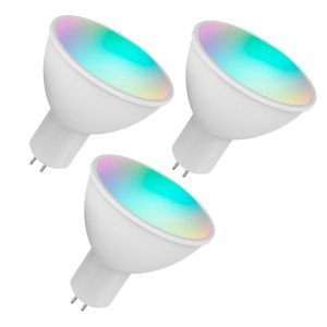 Steuern Sie WiFi Smart Bulb RGB+W+C LED-Lampe 5W GU5.3 Dimmbares Licht Telefon APP-Fernbedienung Home Tmall Elf für Sprachsteuerung