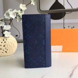 2023 Designer Unisex Wallets Classic Blue Flower Letter Long Suit Clip Coin Purse Famous Designer Built-in Card Slots Clutch Bags Brand Ladies Short Wallet Pocke