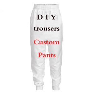 Hosen PLstar Cosmos 3D-Druck DIY Custom Design Männer/Frauen Hosen Casual Jogger Hosen Drop Shipping Großhändler für Drop Shipper