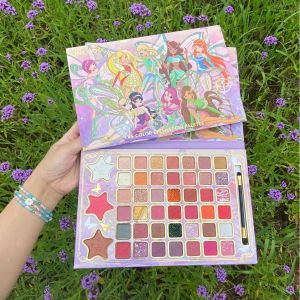 Shadow 45 Kolor cień do powiek Tray Anime Wzór matowy Pearl Blush Podkreśnij Shadow One Multifunkcyjna taca do makijażu dla kobiet kosmetyków