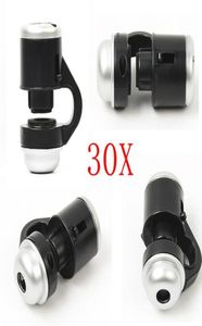 30X Magnification Cellular Phone Mini Microscope Science Investigate Universal For Iphone Samsung Mobile Phone Camera Lens in reta1931034