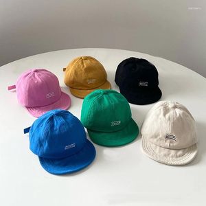 Ball Caps 2024 Cotton Kids Hauble Guys Baseball Homme Cap Boys Girls Baby Hip Hop Snapback