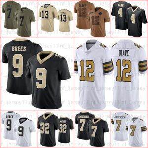 Alvin Kamara Football Jersey Derek Carr Jamaal Williams Chris Olave Foster Moreau Taysom Hill Tyrann Mathieu Jimmy Graham Brees Marshon Lattimore Demario