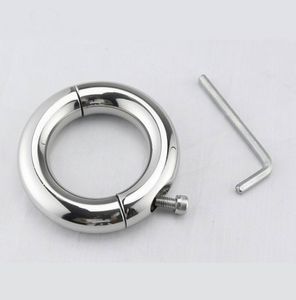 Stainless Steel Penis Cock Rings Scrotum Ring Bondage Penis Stretch Sex Ring Ball Stretcher Sex Toys for Men Delay Ejaculation8386397