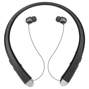 ヘッドフォンNew HBS910ポータブルスポーツBluetoothヘッドセットハンギングネックワイヤレススポーツ4.1 LG iPhone Xiaomiのハードハンディングヘッドセット