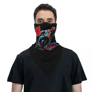 Bandanas Fabio Quartararo Winter Seck Maska cieplejsze kobiety mężczyźni wędrówki rurka szalik