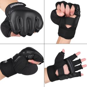 Produkty TAEKWONDO Rękawiczki WTF zatwierdzają PU skórę dla dorosłych dzieci MMA Boks Bokserka Karate Martial Arts Kung Fu Protector Wing Chun Hand Guard