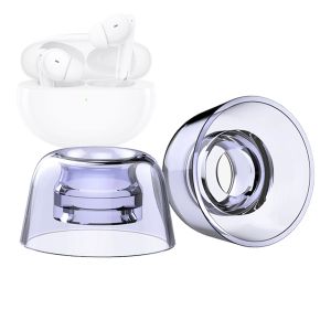 Accessories Latex Ear Tips for OPPO ENCO Free 2 W51 W31 Eartips Mifo O7 Earbuds Tips True Wireless AntiSlip TWS AntiAllergy