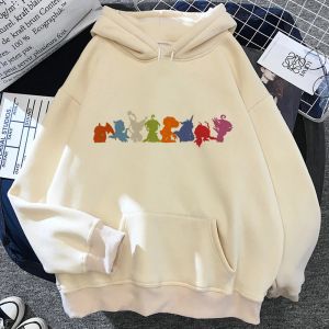 Sweatshirts Digimon Hoodies Frauen Winter Streetwear Kawaii Gothic Clothes Female Grafikhaube