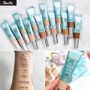 Creams 32 ml Facial Foundation CC BB Crealer SPF 40 Wytanie wodoodporne pełne pokrycie makijażu twarzy