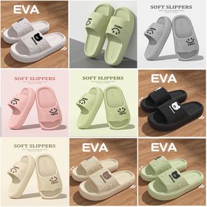 Slippers Simple Couple Massage Womens Slippers Soft Bottom EVA Solid Color Home Bathroom Ladies Slides Non-slip Smelly Mens Slippers serinteterie ine