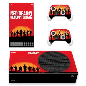 Klistermärken Ny Game Red Dead Skin Sticker Decal Cover för Xbox Series Console and Controllers Xbox Series Slim Skin Sticker Vinyl