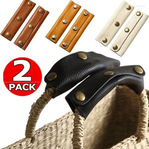 Jewelry Pouches Bag Handle Cover Fashion Leather Protective Wrap Anti-stroke Stroller Shoulder Strap Pad Accessories