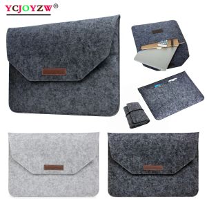 Ryggsäck Slim Laptop Bag Fall för MacBook M1 Chip Air Pro 11 12 13 14 15 16 Inch Huawei Bag Computer Fabric Sleeve Cover Accessories