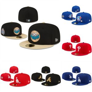 All Team More Casquette Cappelli da baseball Cappello aderente Ricamo Berretti chiusi al sole Visiera piatta per uomo Donna Taglia completamente chiusa 7-8