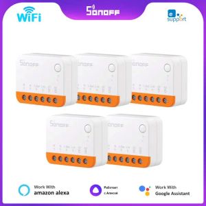 Kontrola 1/3/5pcs Sonoff R4 / R3 / R2 Mini WIFI Switch Mini Extreme Smart Home Module Zdalne sterowanie Alexa Google Home Alice Itead