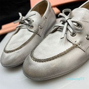 Designer plattform loafers vintage att göra gamla skor bowknot kvinnor plattform skor duk gummi damer äkta läder broderi avslappnad