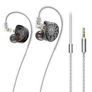 Fones de ouvido lafitear lf3 hifi ldcsemelhante ao diafragma composto de berílio banhado a diamante dinâmico intra-auricular fone de ouvido fones de ouvido monitor