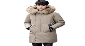 2018 New Arrival Winter Jacket Men Cotton Long Design Thainten Coats Fur Collar Male High Quality Fashion Parka Outwear1182208