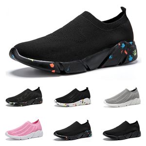 Athletic men women Shoes sports sneakers black white GREY GAI mens womens outdoor running trainers5312