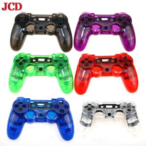 Cases PS4 V1 Controller Full Housing Shell Case Cover Mod Kit buttons For PS 4 Gamepad Replace PS4 Transparent