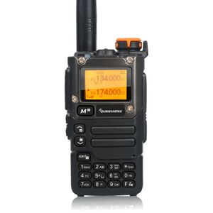 Quansheng Walkie Talkie Air Band 50600 МГц HF RX UVK58 136600 МГц UHF VHF TX FM скремблер NoAA сканирование частоты Копирование DTMF радио 240229