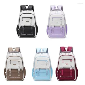 Sacos escolares Cool Feminino College Backpack Impermeável Espaçoso Meninas Saco de Alta Capacidade Designs Ombros Presente