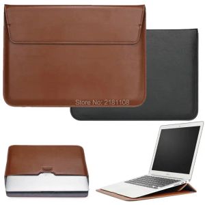 Backpack Slim Leather Bag Pouch Sleeve Case for Book Air 13 Case M1 Stand Cover Laptop Sleeve Notebook Bag for Book Pro 13 Case