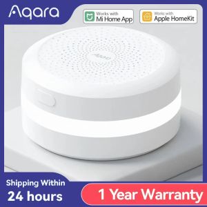 Control Original Aqara M1S Hub Zigbee Wireless Smart Gateway For Alarm System Remote Monitor And Control Work With HomeKit Mi home APP