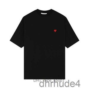 Mens tshirts ami sommar amis mode paris bomull tees t shirt män kausal oneck grundläggande tshirt manlig kvalitet klassiska toppar nvb dncj dncj kmxa kmxa