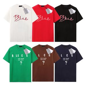 Moda Mens T-shirt Designer Tees Marca de Luxo BA Camisetas Mens Mulheres Manga Curta Hip Hop Streetwear Tops Shorts Roupas Casuais Roupas B-6 Tamanho XS-XL