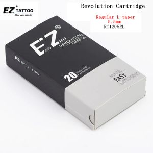 Иглы RC1205RL EZ TATTOO Ижижи революции картридж татуировки Регулярные круглые вкладыши для вращающейся машины и захваты 20 ПК /коробка