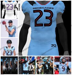 2024 Arlington Renegades maglie da calcio Taylor Russolino Teton Saltes Colin Schooler De'Veon Smith Jake Stetz Tyler Vaughns Lujuan Winningham Keith Ford