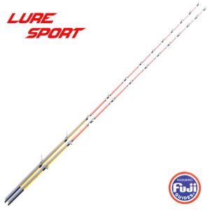 Stangen Luresport 2pcs 55 cm Fuji Guide Gold Lack Feeder Stange Flexible Spitze REFIT REABE BUCH BESTELLTE ARPEKREICHEN FISHING DIY Accessoires