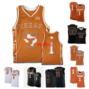 Texas Longhorns 14 Alex Anamekwe 12 Cole Bott 20 Preston Clark Basketbol Forması 30 Brock Cunningham 1 Dylan Disu 23 DILLON 21 ZERIK ONYEMA 22 Devon