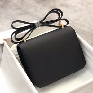 10A Designer -Bag -Umhängetaschen Schaffellstil Flapp Handtaschen Tasche Kupplung Damen Mode geprüfte Fadenbetreuung Doppelbuchstaben Solid Hader Taille Square Stripes