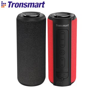 スピーカーTronsmart T6 Plus Bluetoothスピーカー40WポータブルスピーカーIPX6防水、パワーバンク機能サウンドパルス付きディープベースサウンドバー