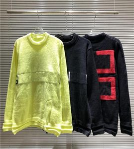 21SS Tasarımcıları Sweatts Lüks Erkek Kadın Göğüs Mektup Baskı Adam Paris Moda Tee En Kalite Tees Street Uzun Kollu Lüksler Bl7258164