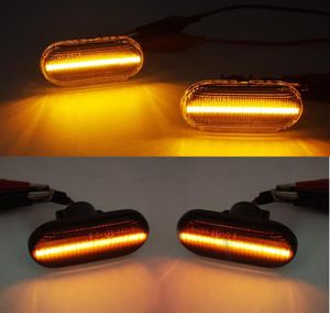 1 Set för Dacia Duster Dokker Lodgy Renault Megane 1 Clio1 2 Kangoo Espace Smart Fortwo 453 LED Dynamic Side Marker Turn Signal Li4184251