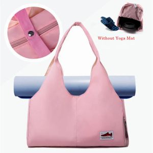 Sacos de ginástica das mulheres para esteira de yoga senhoras frete grátis bolsas de viagem fitness sapato bolso feminino embalagem treinamento exercício bolsas