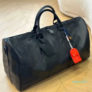 Hög kapacitet duffle väska resor helgen mode tyg kvinnor mens lyxdesigner crossbody handväska koppling axelväskor