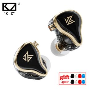 Headphones KZ ZAS 16 Unit Drive Hybrid Earphones 7BA 1DD PCB Crossover Board Metal HIFI Headset Music Sport KZ ZAX ZSX ZS10 PRO AS16 AST