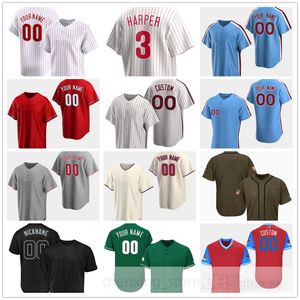 Costurado 2024 Jersey de Beisebol Mike 20 Schmidt Pete 14 Rose Roy 34 Halladay Darren 10 Daulton 4 Dykstra 19 Luzinski 19 McGraw 32 Carlton 4 Kingery 41 Manuel 36 Roberts