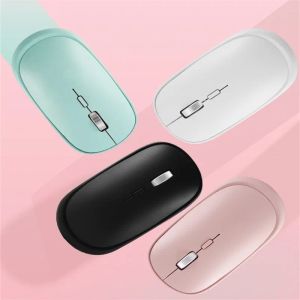 Mice CHYI Mini Bluetooth Wireless Mouse USB Optical Dual Mode Mause Ergonomic Gaming Mice For PC Laptop Tablet Computer Office Home