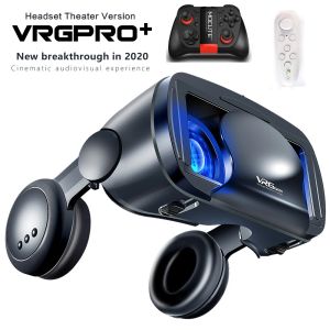 Устройства VR VRGPRO plus + Mini VR очки 3D очки очки виртуальной реальности VR гарнитура для картона Google с наушниками для наушников